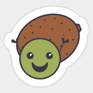 Kawaii Kiwi Sticker